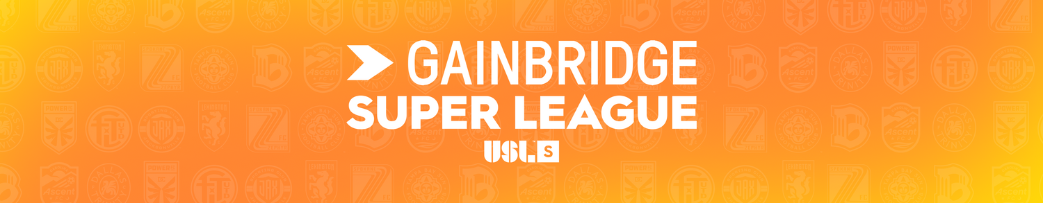 Collection banner showcasing the USL Super League logo and branding elements.