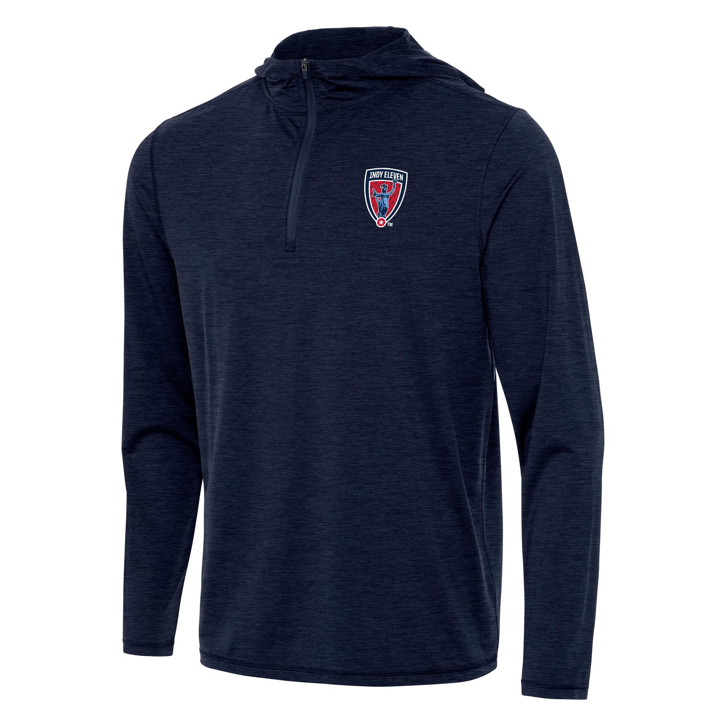 Indy Eleven Men's Tidy 1/4 Zip Pullover Hood