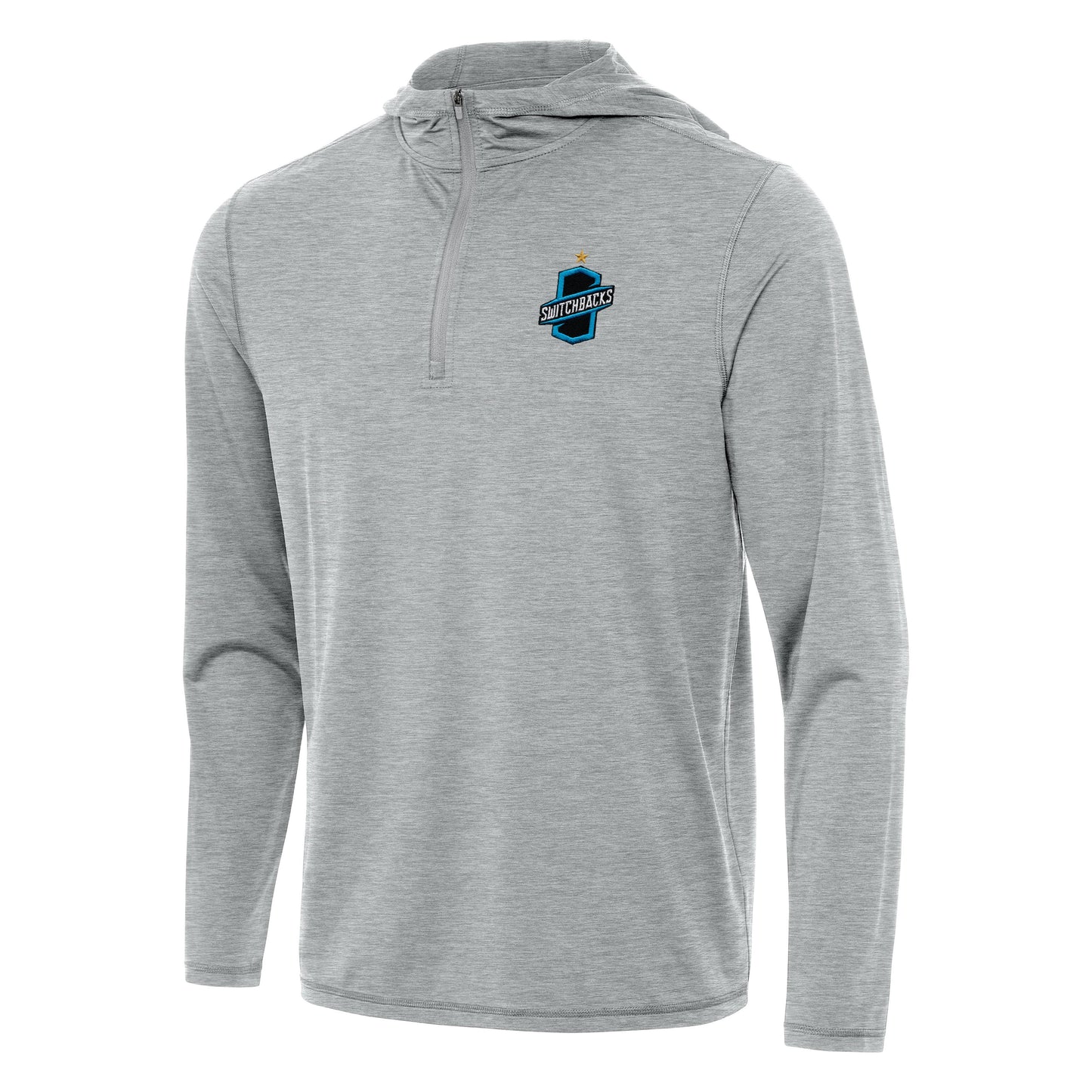 Colorado Springs Switchbacks FC Men's Tidy 1/4 Zip Pullover Hood