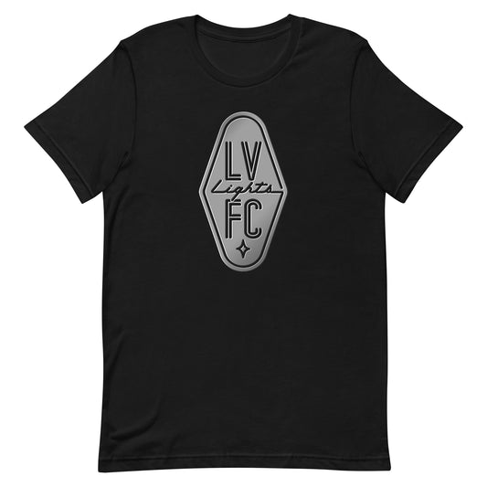 Las Vegas Lights FC Player or Personalized Silver 3D T-Shirt