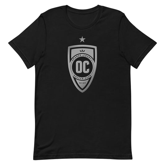 Orange County SC Player or Personalized Silver 3D T-Shirt
