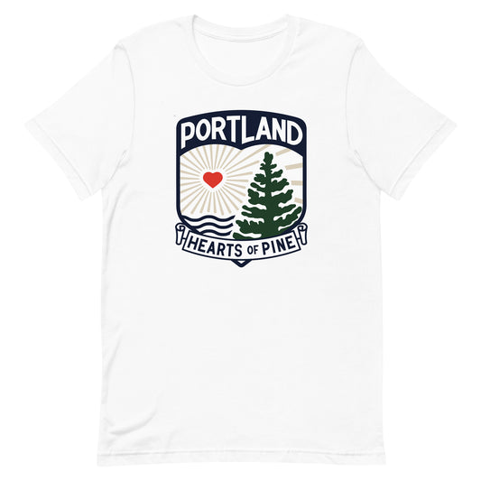 Portland Hearts of Pine Player or Personalized 3D T-Shirt