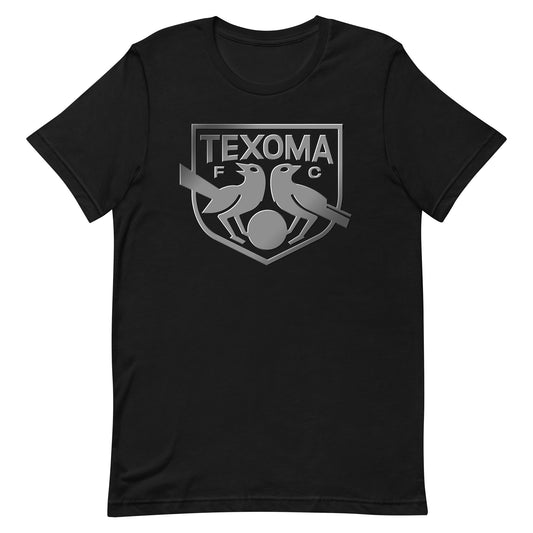 Texoma FC Player or Personalized Silver 3D T-Shirt