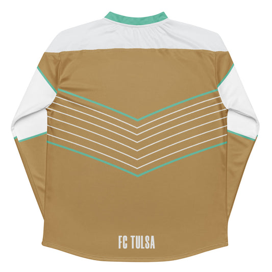 FC Tulsa Direct Line Oversized Recycled Poly Mesh Long Sleeve T-Shirt