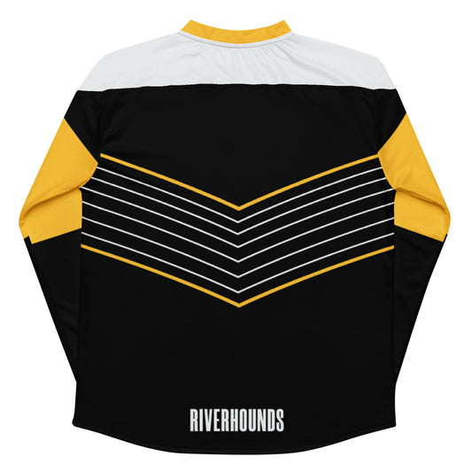 Pittsburgh Riverhounds SC Direct Line Oversized Recycled Poly Mesh Long Sleeve T-Shirt