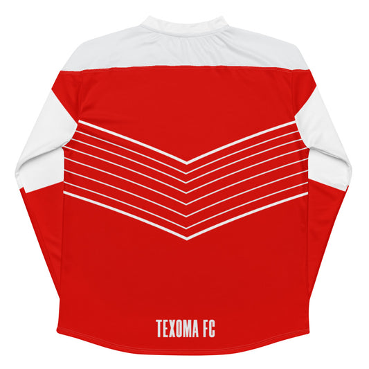Texoma FC Direct Line Oversized Recycled Poly Mesh Long Sleeve T-Shirt