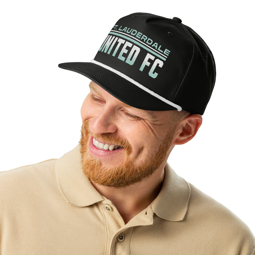 Fort Lauderdale United FC Embroidered Team Fade Rope Hat