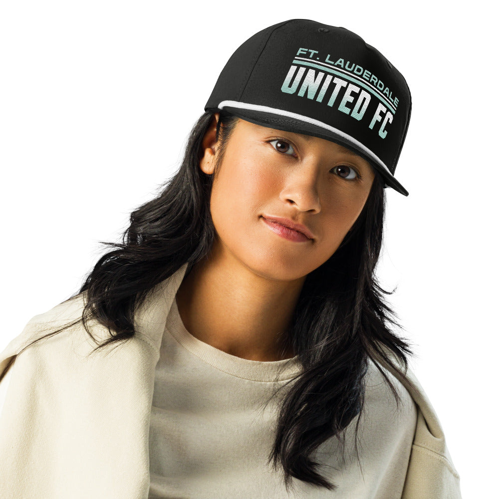 Fort Lauderdale United FC Embroidered Team Fade Rope Hat