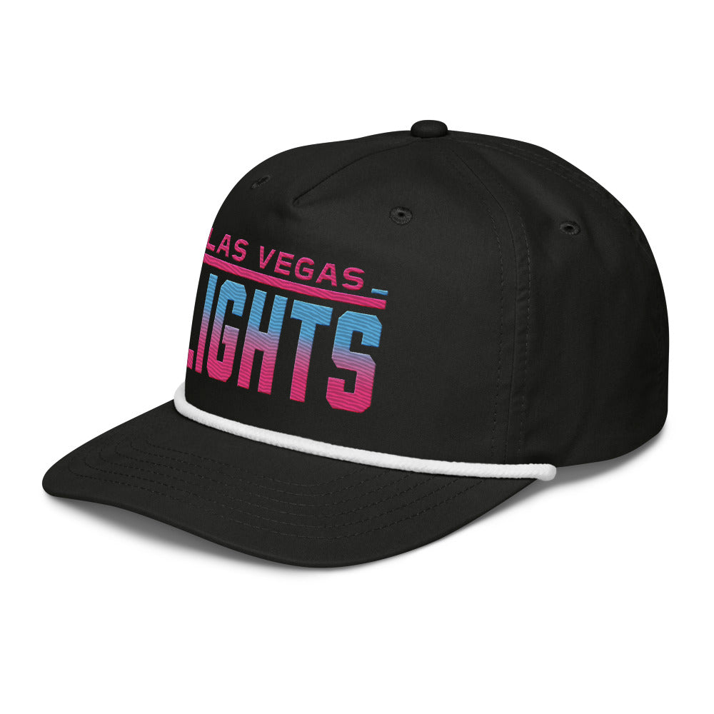 Las Vegas Lights FC Embroidered Team Fade Rope Hat