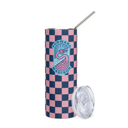 Forward Madison FC Checkmate Stainless Steel Tumbler