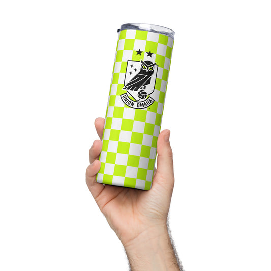Union Omaha Checkmate Stainless Steel Tumbler