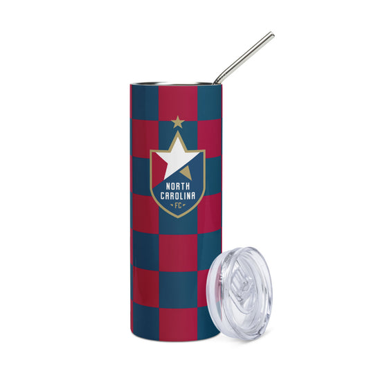 North Carolina FC Checkmate Stainless Steel Tumbler