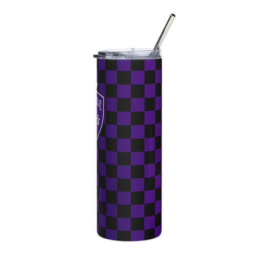 Louisville City FC Checkmate Stainless Steel Tumbler