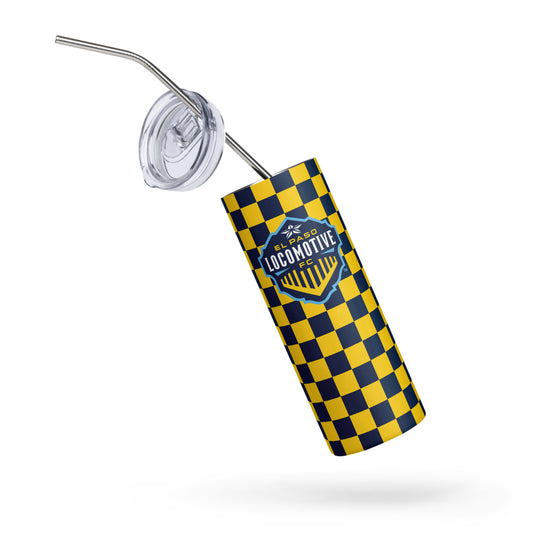 El Paso Locomotive Checkmate Stainless Steel Tumbler