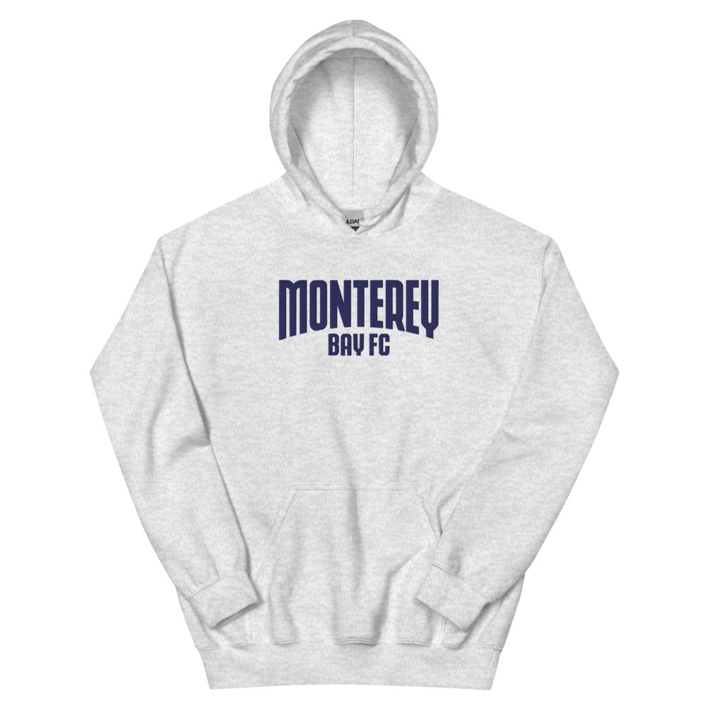 Monterey Bay FC Embroidered Wordmark Adult Hoodie