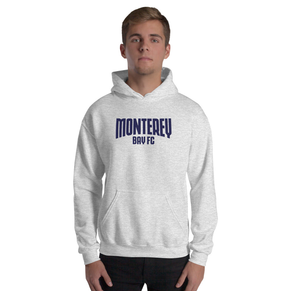 Monterey Bay FC Embroidered Wordmark Adult Hoodie