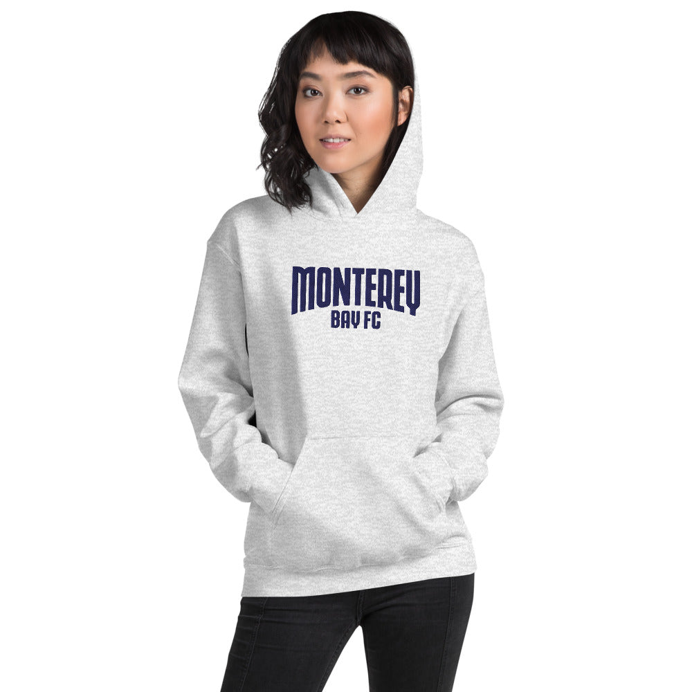 Monterey Bay FC Embroidered Wordmark Adult Hoodie