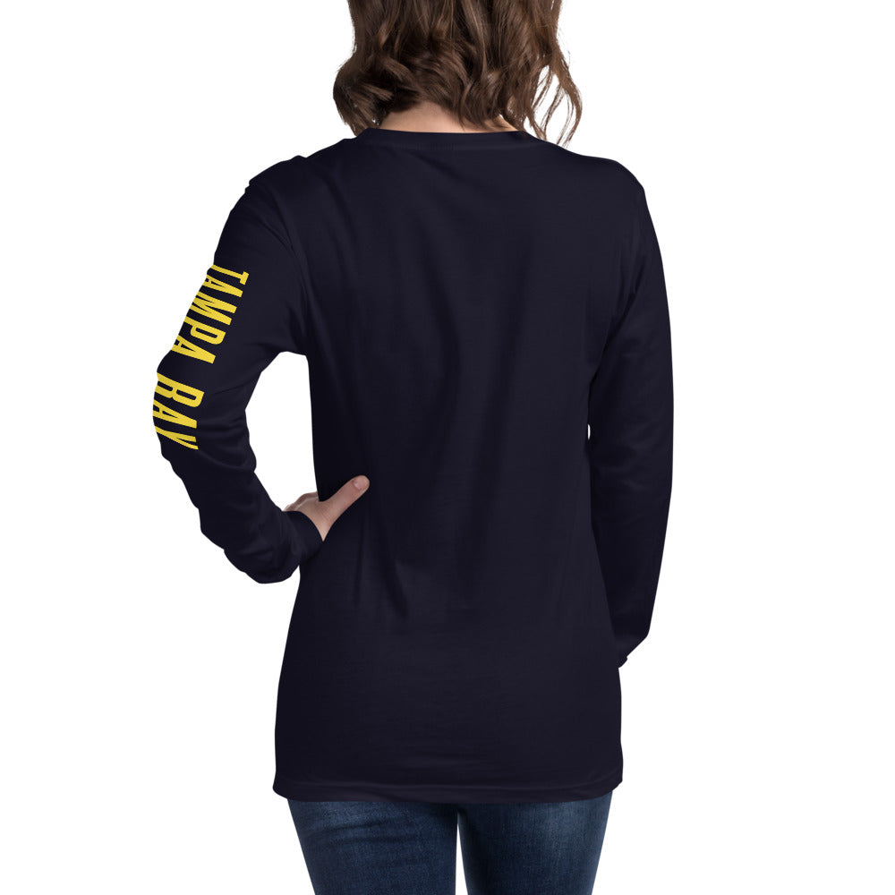 Tampa Bay Sun FC LC/Sleeve Crest 2-Hit Unisex Long Sleeve T-Shirt
