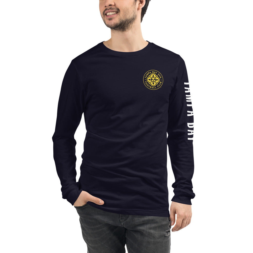 Tampa Bay Sun FC LC/Sleeve Crest 2-Hit Unisex Long Sleeve T-Shirt