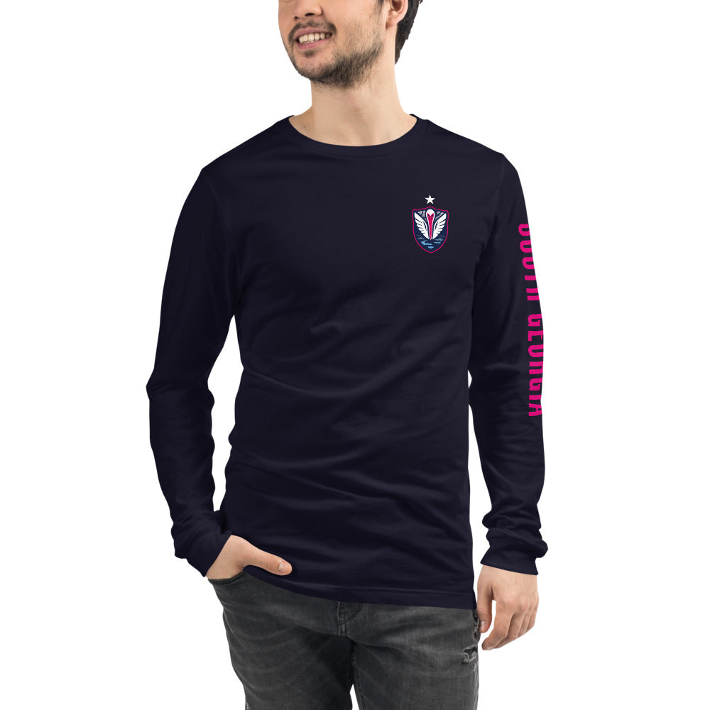 South Georgia Tormenta FC LC/Sleeve Crest 2-Hit Unisex Long Sleeve T-Shirt