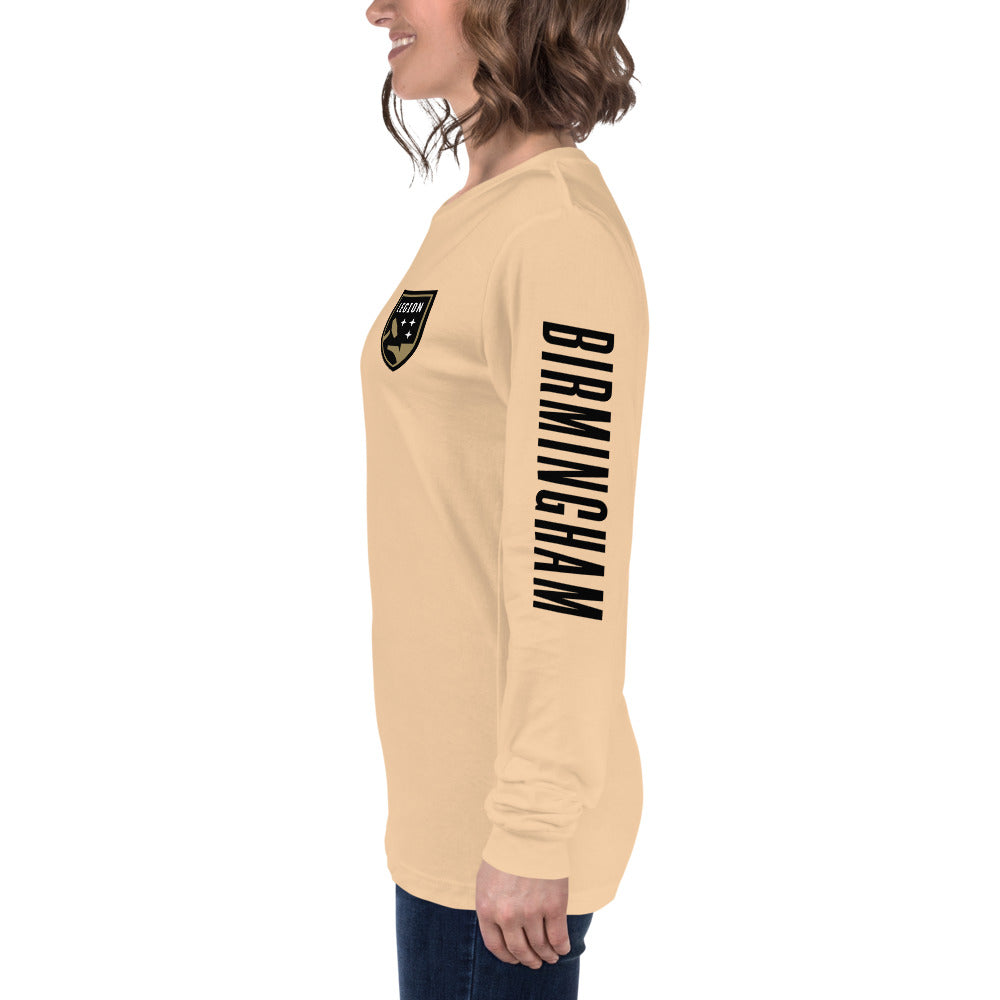 Birmingham Legion FC LC/Sleeve Crest 2-Hit Unisex Long Sleeve T-Shirt
