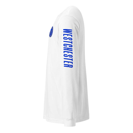 Westchester SC LC/Sleeve Crest 2-Hit Unisex Long Sleeve T-Shirt