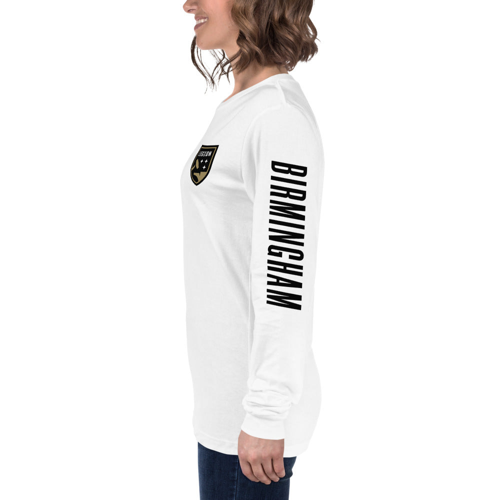 Birmingham Legion FC LC/Sleeve Crest 2-Hit Unisex Long Sleeve T-Shirt