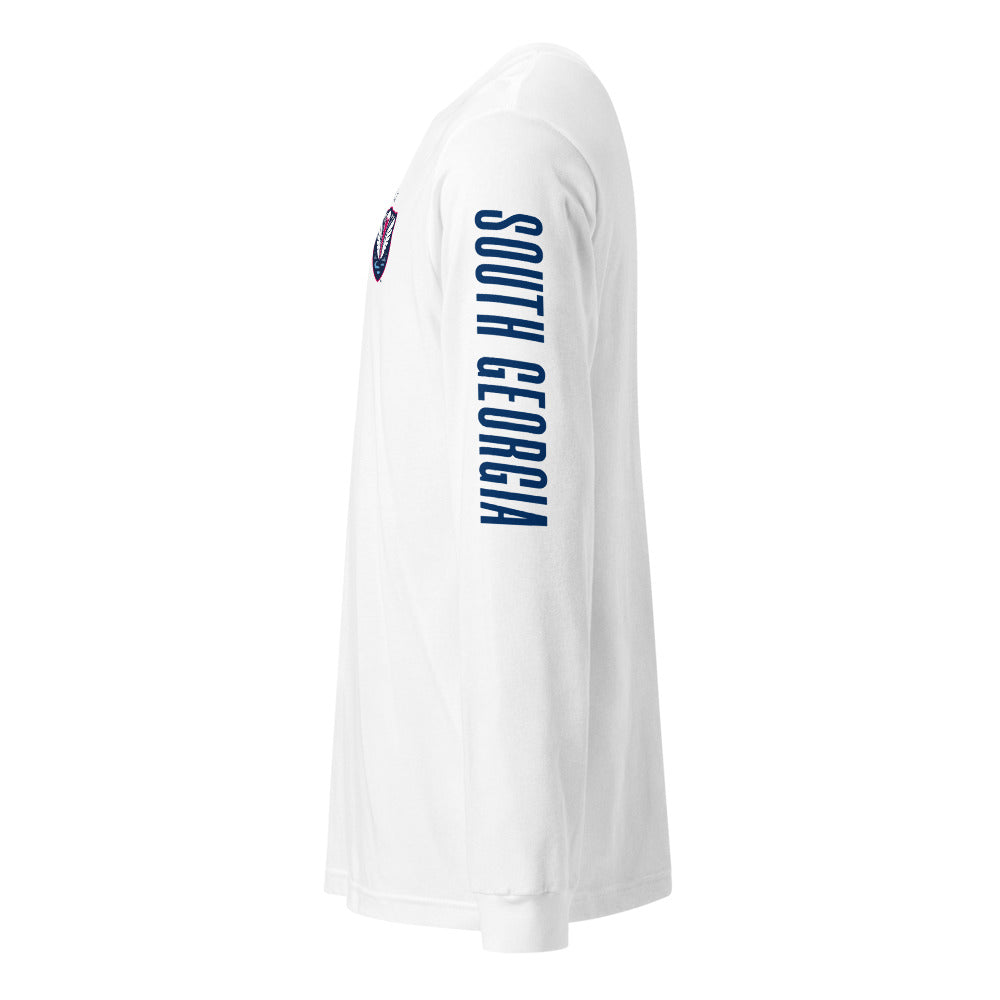 South Georgia Tormenta FC LC/Sleeve Crest 2-Hit Unisex Long Sleeve T-Shirt