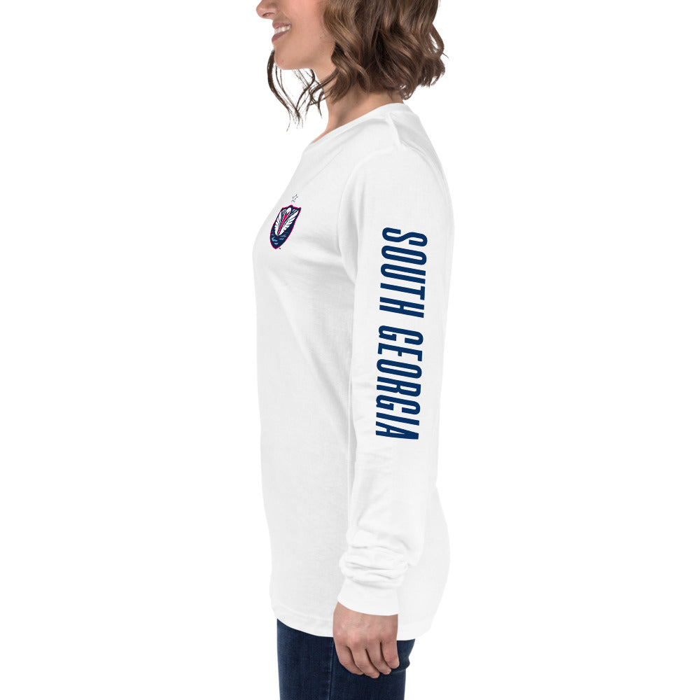 South Georgia Tormenta FC LC/Sleeve Crest 2-Hit Unisex Long Sleeve T-Shirt