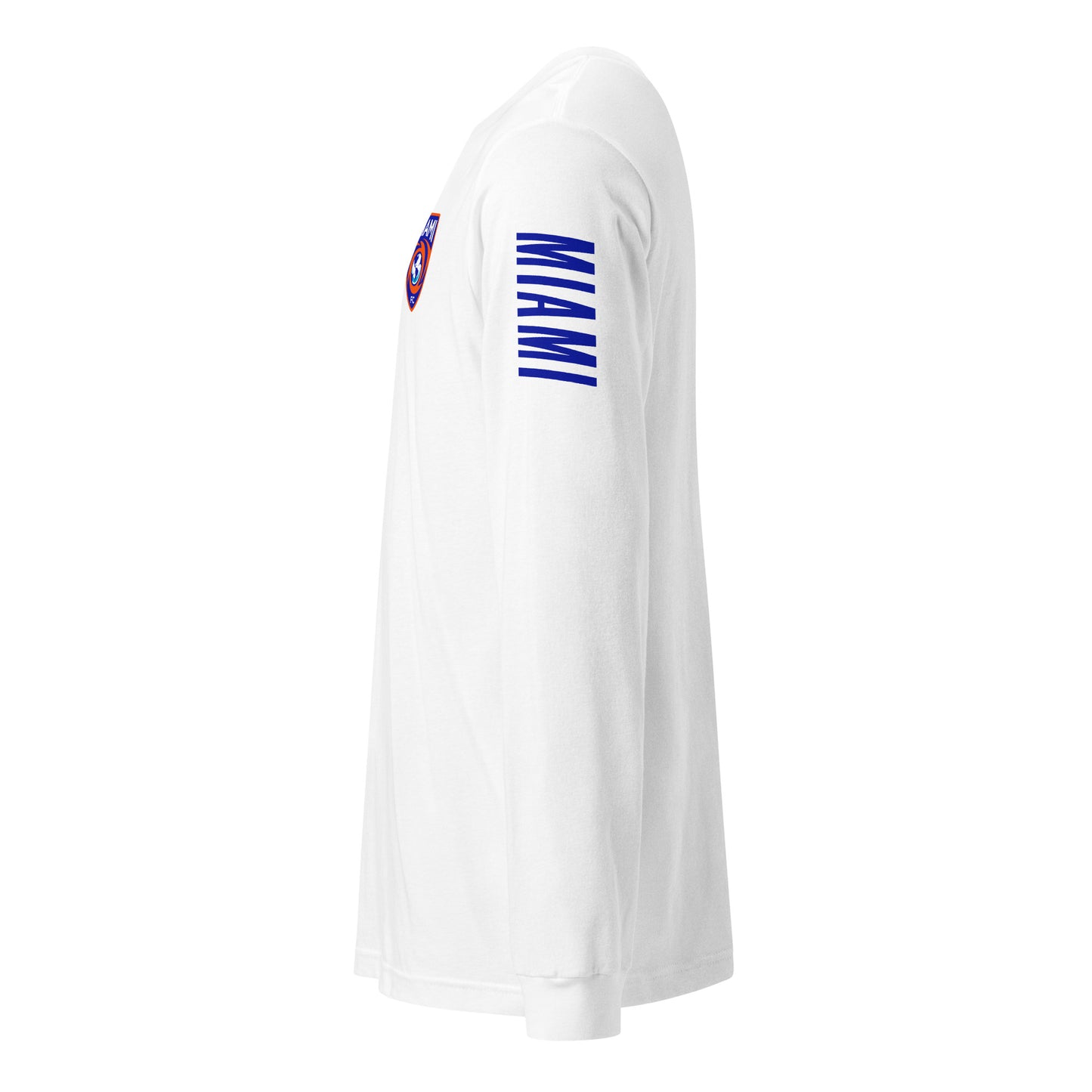 Miami FC LC/Sleeve Crest 2-Hit Unisex Long Sleeve T-Shirt