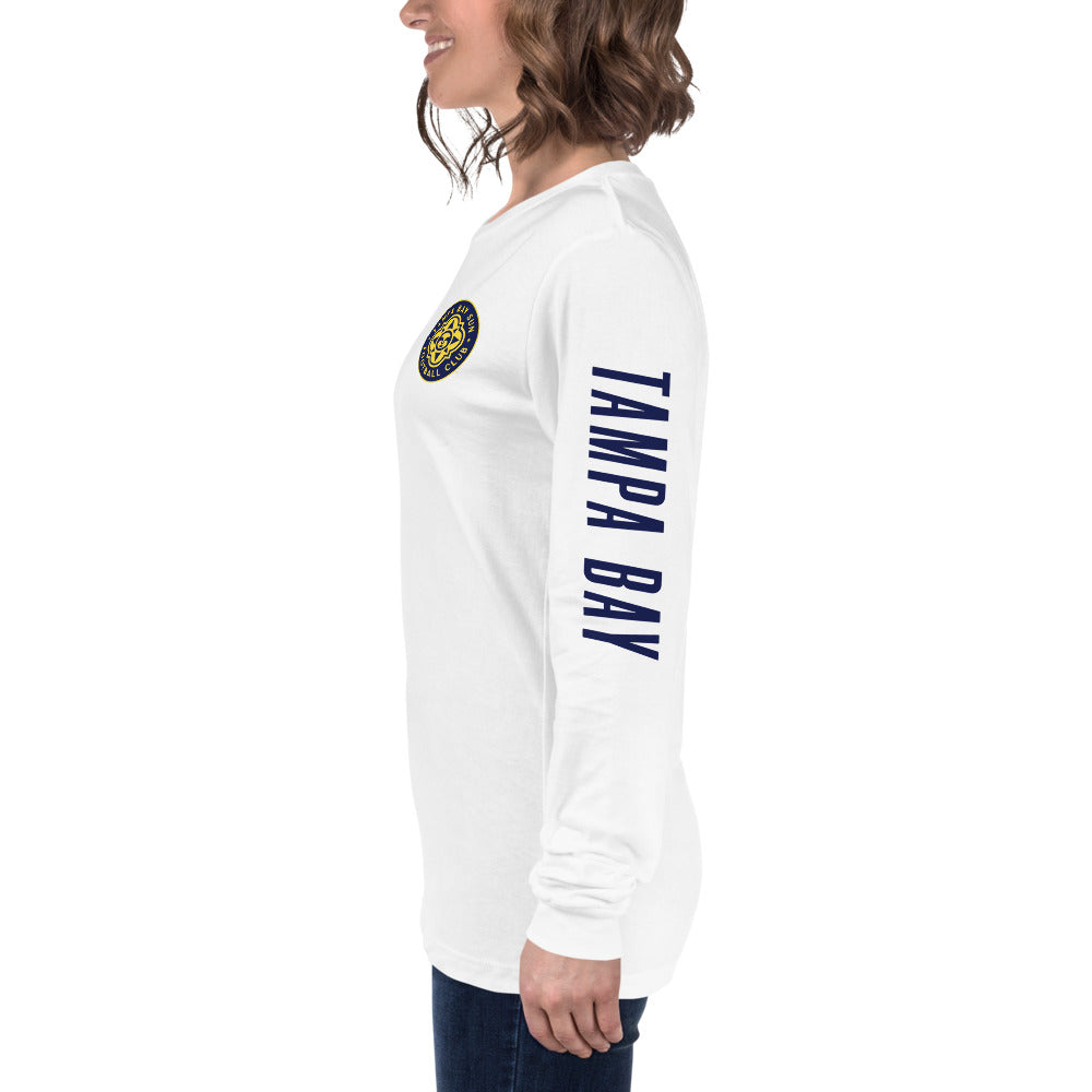 Tampa Bay Sun FC LC/Sleeve Crest 2-Hit Unisex Long Sleeve T-Shirt