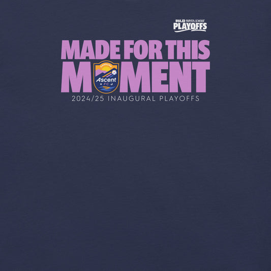 Carolina Ascent FC Inaugural Season Playoffs T-Shirt