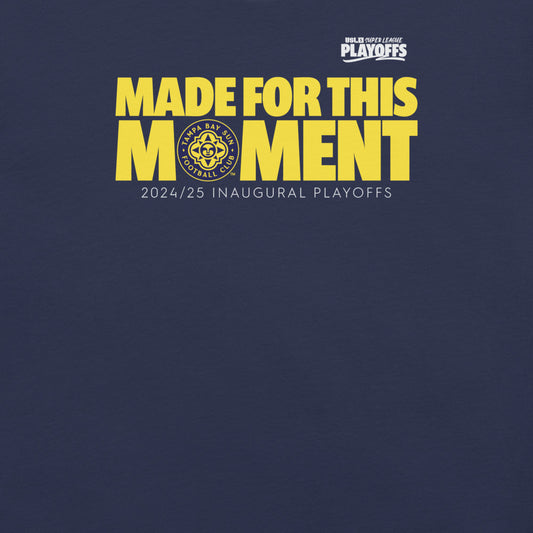 Tampa Bay Sun FC Inaugural Season Playoffs Adult T-Shirt
