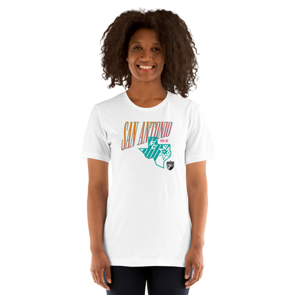 San Antonio FC Ombre Bright Adult Short Sleeve T-Shirt