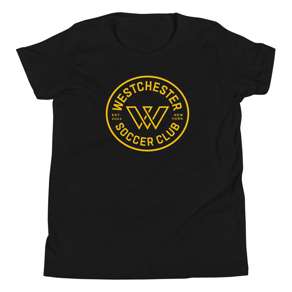 Westchester SC Crest Kids T-Shirt Black