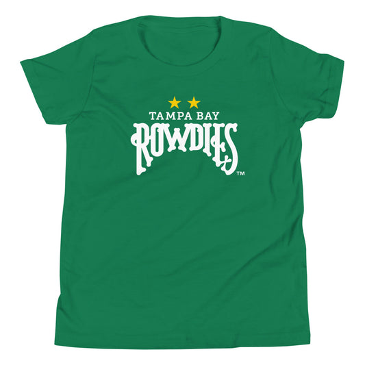 Tampa Bay Rowdies Crest Kids T-Shirt Kelly