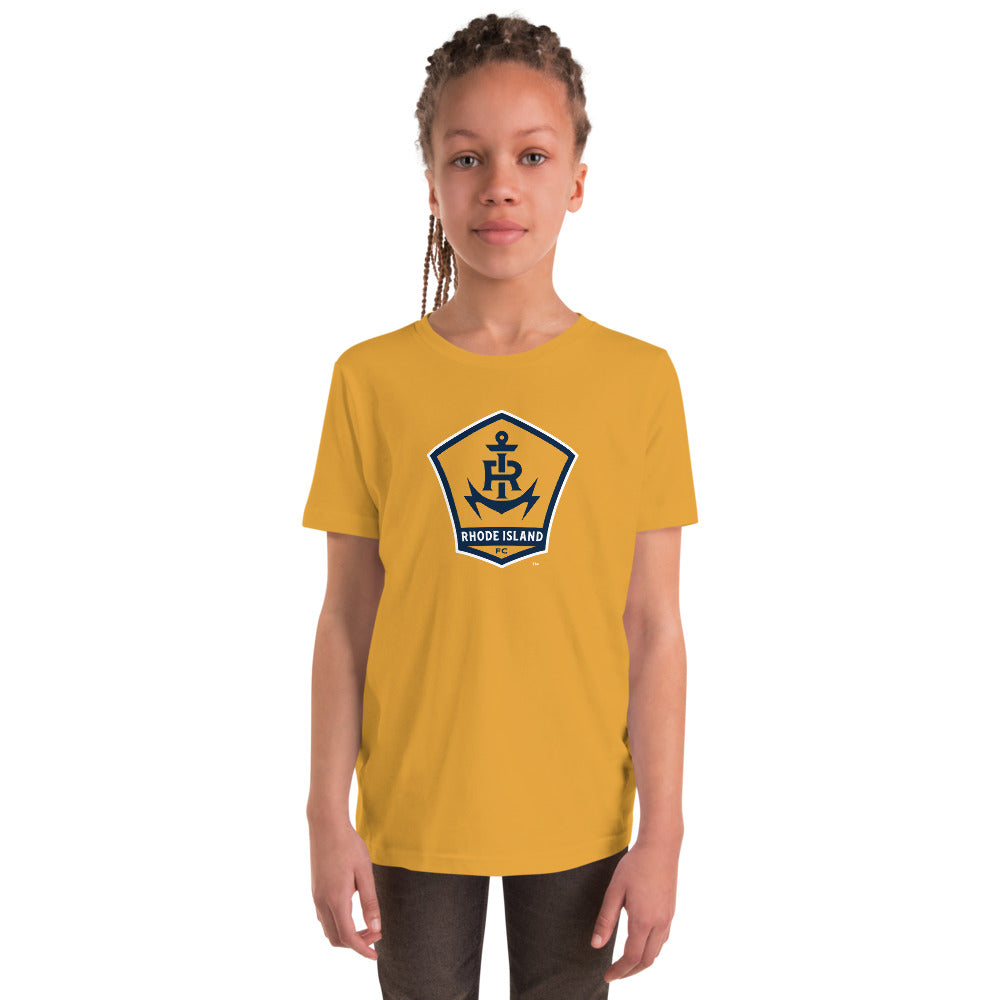 Rhode Island FC Crest Kids T-Shirt