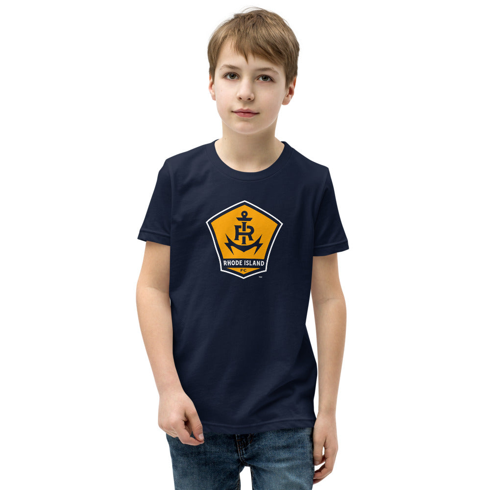 Rhode Island FC Crest Kids T-Shirt