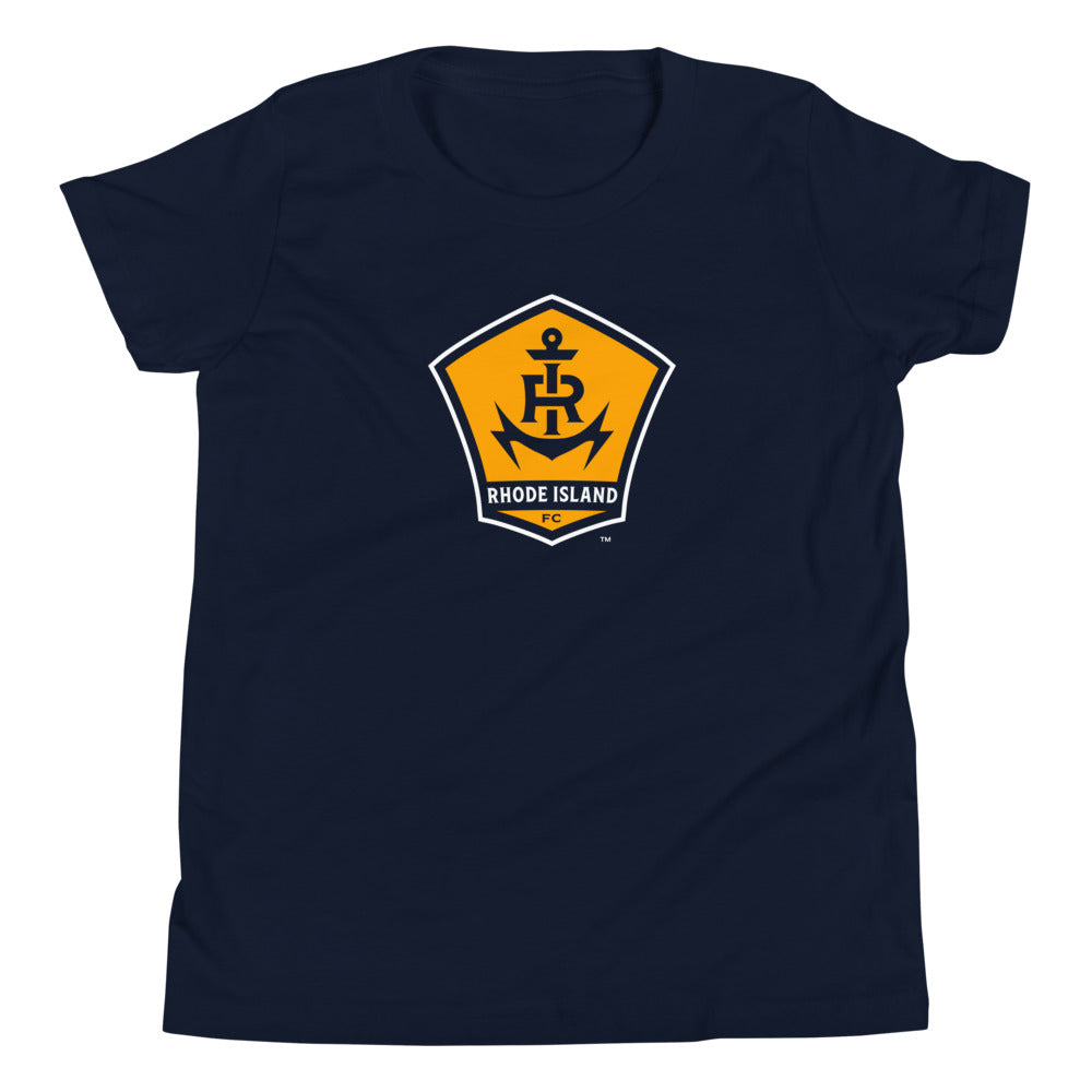 Rhode Island FC Crest Kids T-Shirt