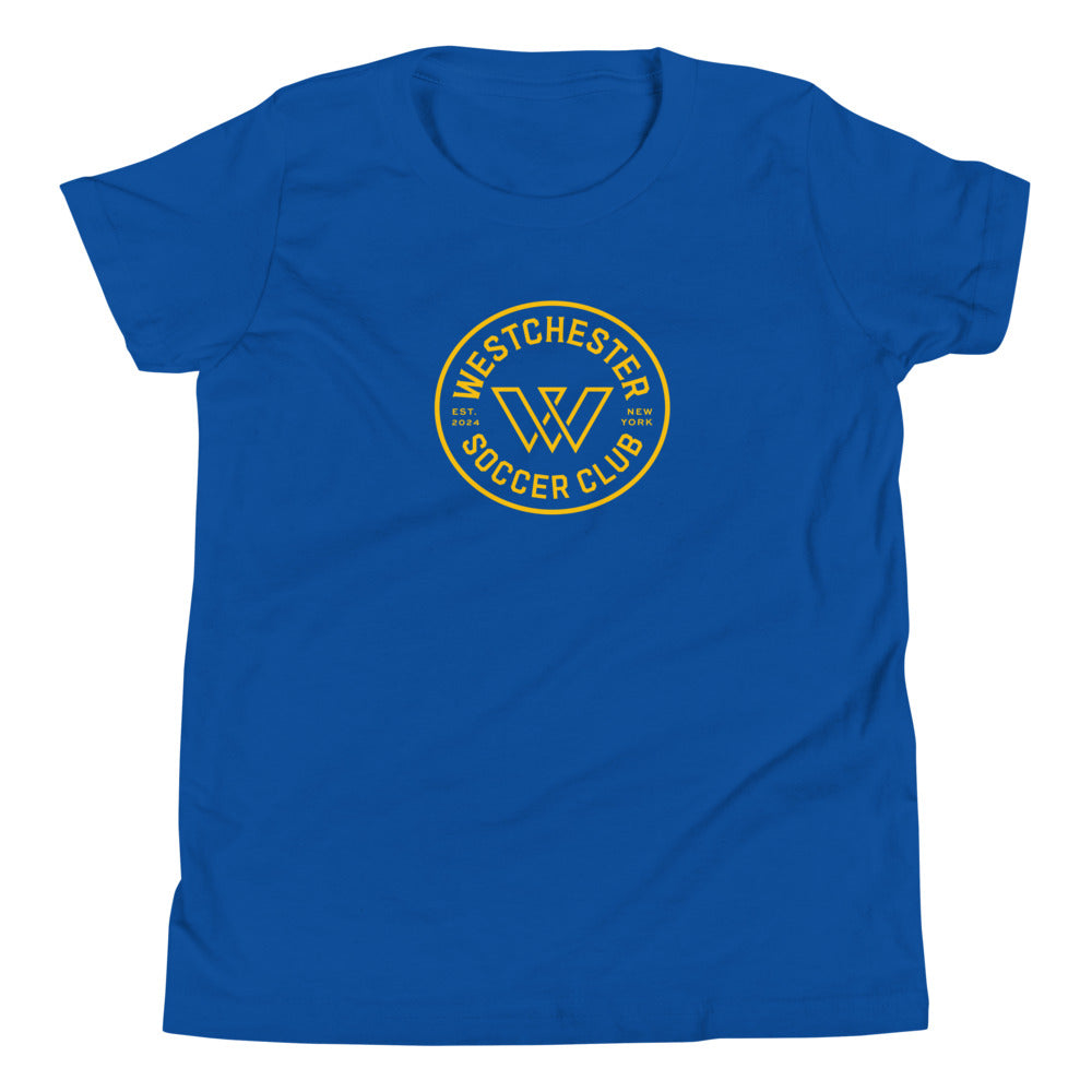 Westchester SC Crest Kids T-Shirt True Royal