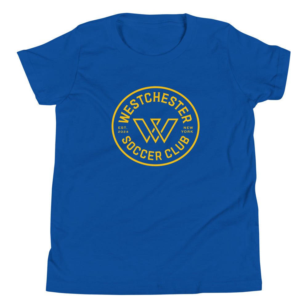 Westchester SC Crest Kids T-Shirt True Royal