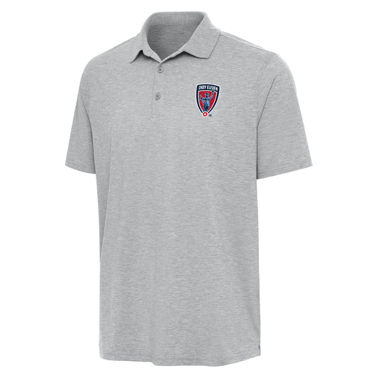 Indy eleven men's par 3 polo - skyscraper heather