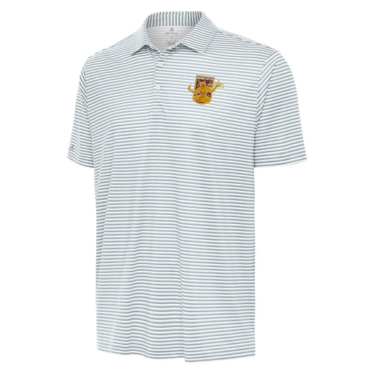 Detroit city fc men's skills polo - skyscraper/white multi