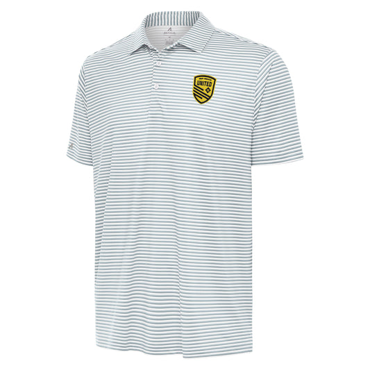 New mexico united fc men's skills polo - skyscraper/white multi