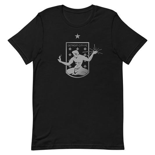 Detroit City FC Player or Personalized Gold 3D T-Shirt Black