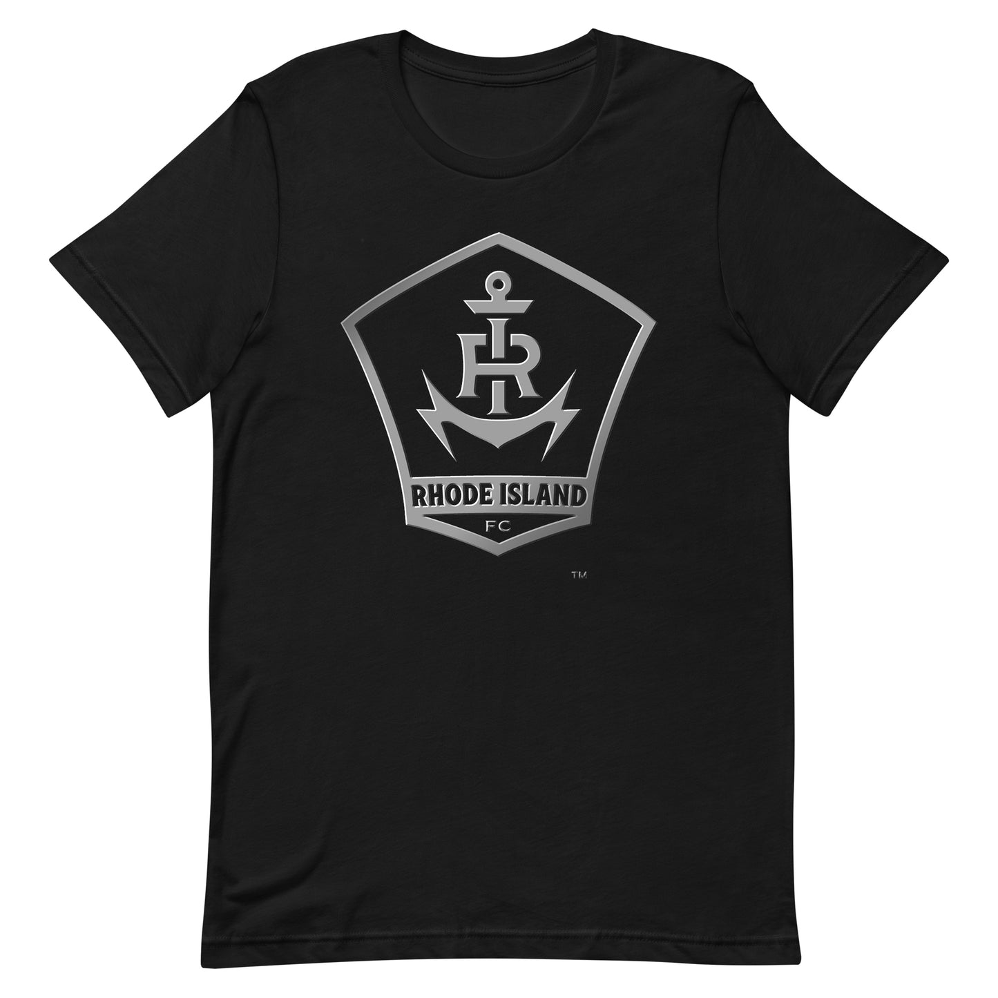 Rhode Island FC Player or Personalized Silver 3D T-Shirt