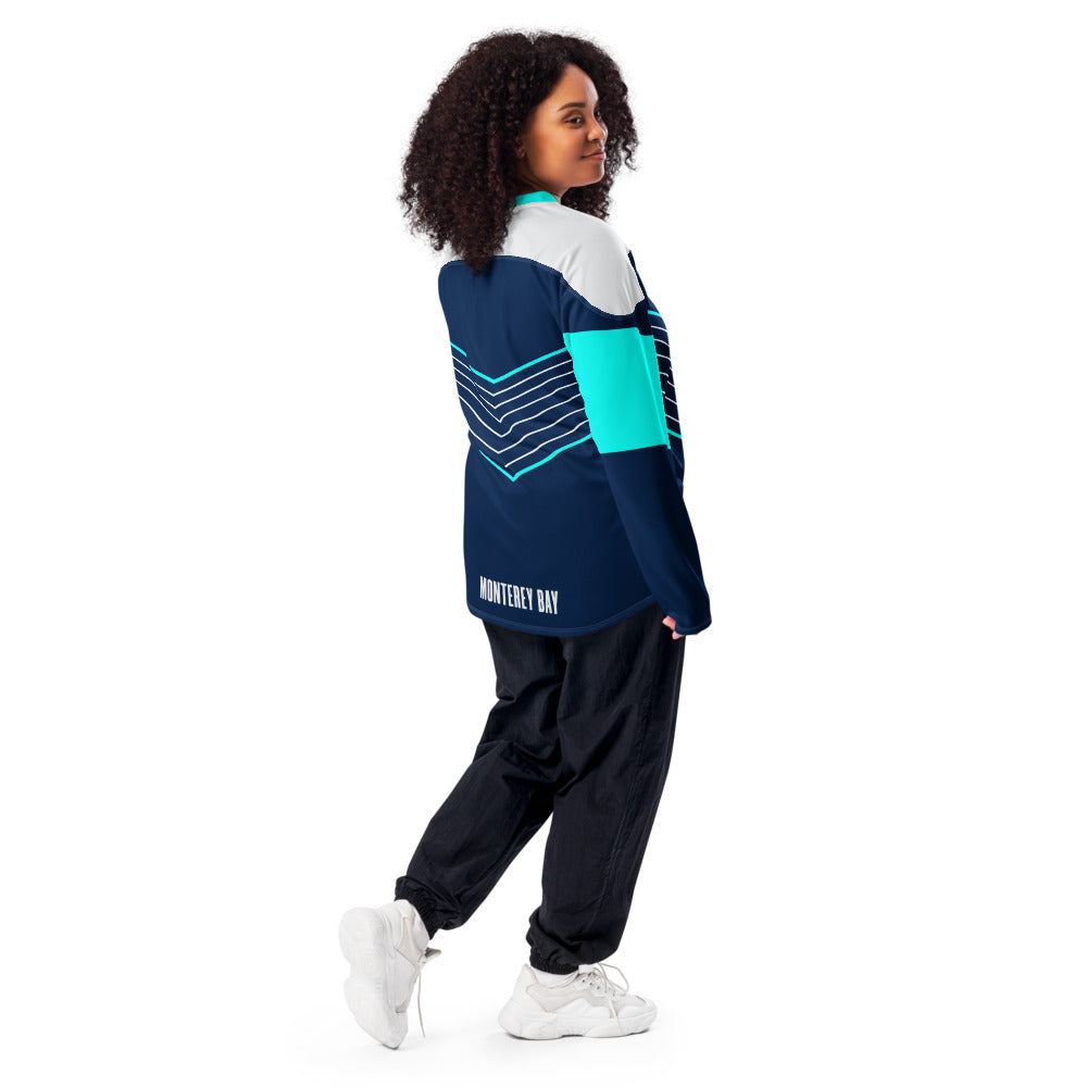 Monterey Bay FC Direct Line Oversized Recycled Poly Mesh Long Sleeve T-Shirt