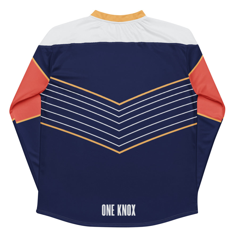 One Knoxville SC Direct Line Recycled Poly Mesh Long Sleeve T