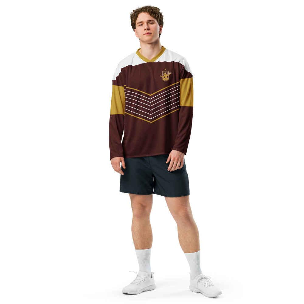 Detroit City FC Direct Line Oversized Recycled Poly Mesh Long Sleeve T-Shirt