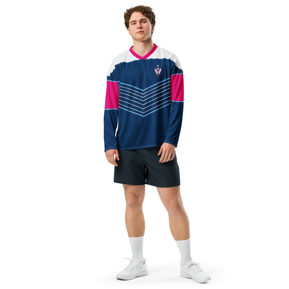 South Georgia Tormenta FC Direct Line Oversized Recycled Poly Mesh Long Sleeve T-Shirt